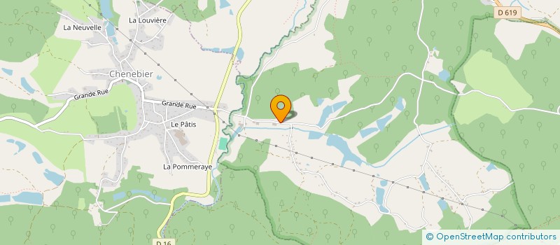 localisation de l'entreprise GJVK à FRAHIER-ET-CHATEBIER