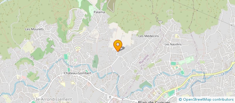 localisation de l'entreprise GK  MARSEILLE