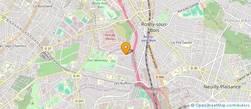 localisation de l'entreprise GK' AFFAIRES à MONTREUIL