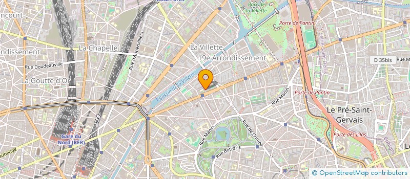 localisation de l'entreprise GK BAT  PARIS