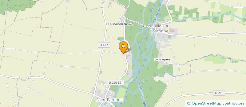 localisation de l'entreprise GK BIEN MANGER  SAINT-PARDOULT