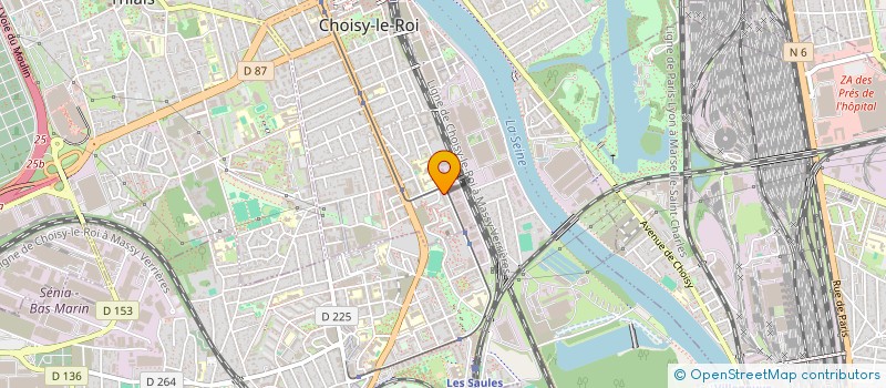 localisation de l'entreprise GK CLEAN à CHOISY-LE-ROI