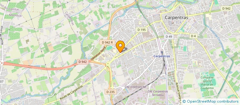 localisation de l'entreprise GK CLOTURE  CARPENTRAS