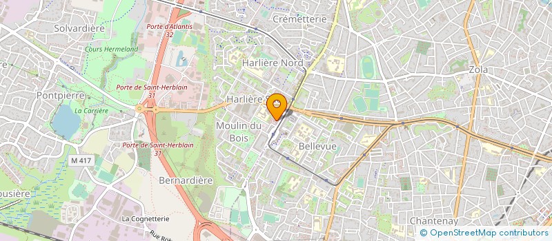 localisation de l'entreprise GK CONCEPT  SAINT-HERBLAIN