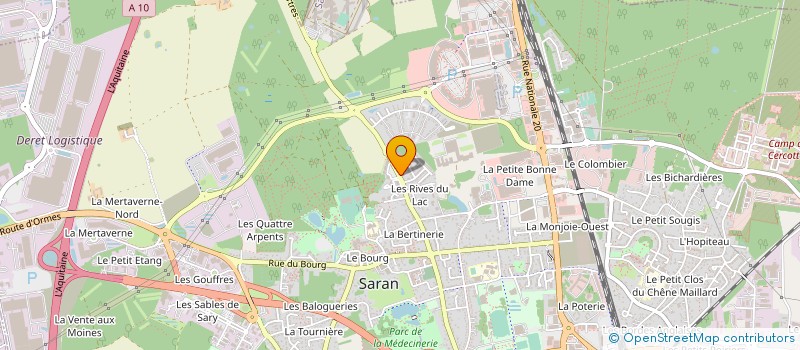 localisation de l'entreprise GK-CONSTRUCTION-45 à SARAN