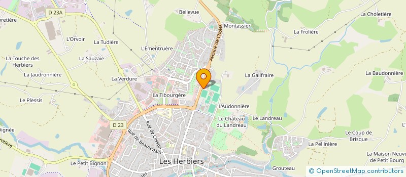 localisation de l'entreprise GK DESSEVRE à LES HERBIERS