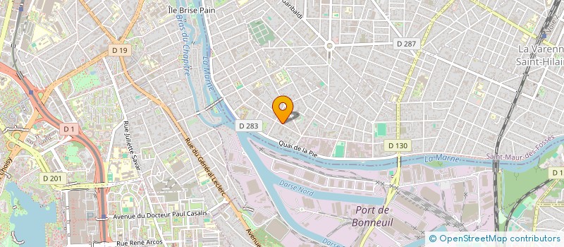 localisation de l'entreprise GK EXPERTISE à SAINT-MAUR-DES-FOSSES