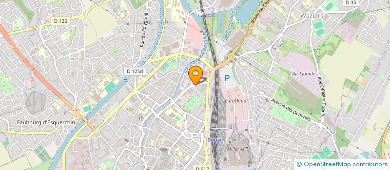 localisation de l'entreprise GK IMMO 2  DOUAI