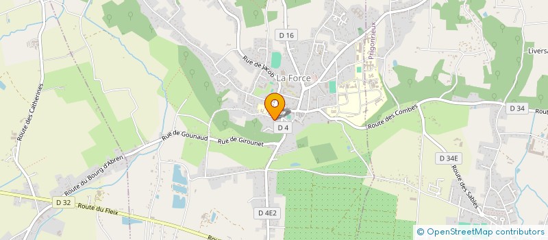 localisation de l'entreprise GK IMMO INVEST  LA FORCE