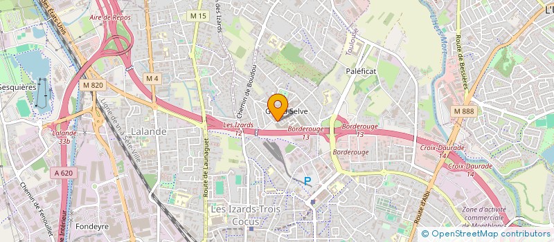 localisation de l'entreprise GK IMMOBILIER à TOULOUSE