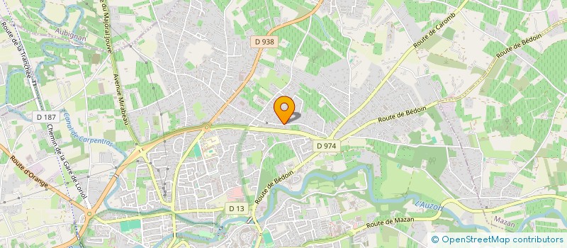 localisation de l'entreprise GK IMMOBILIER  CARPENTRAS