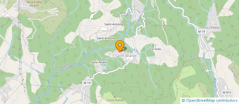 localisation de l'entreprise GK INVEST IMMOBILIER  SAINT-BLAISE