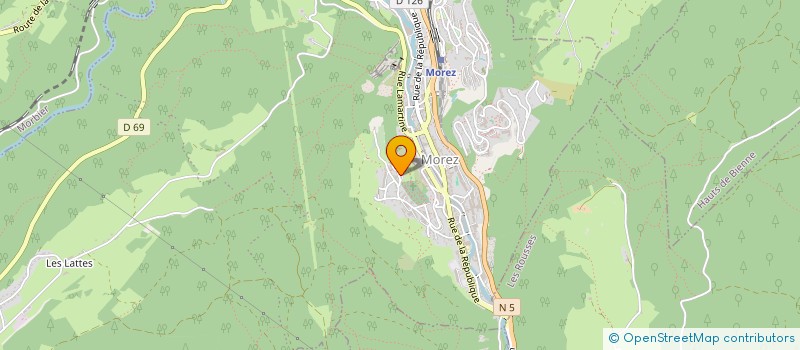 localisation de l'entreprise GK MOTION  HAUTS DE BIENNE