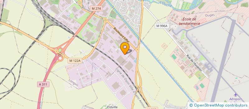 localisation de l'entreprise GK MULTISERVICES  LONGVIC