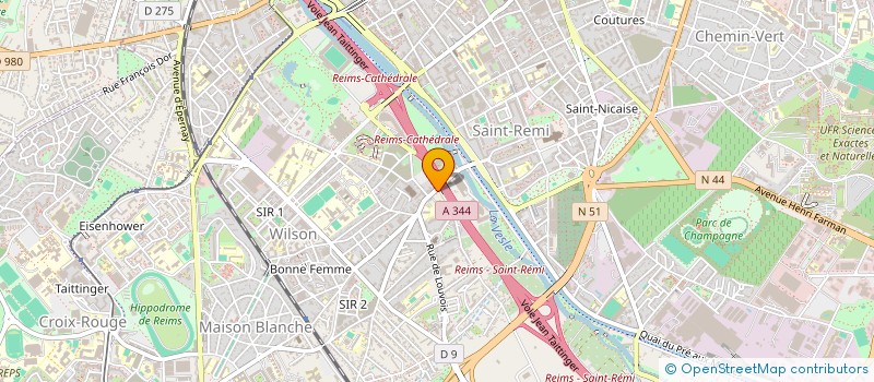 localisation de l'entreprise GK NETTOYAGE  REIMS