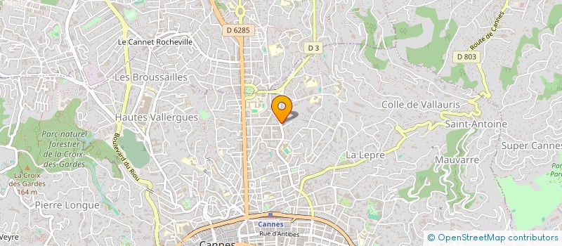 localisation de l'entreprise GK PLOMBERIE à CANNES