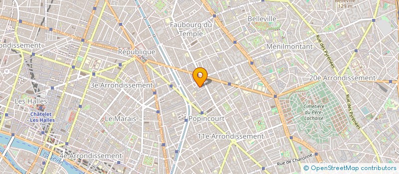 localisation de l'entreprise GK TECHNOLOGIES  PARIS