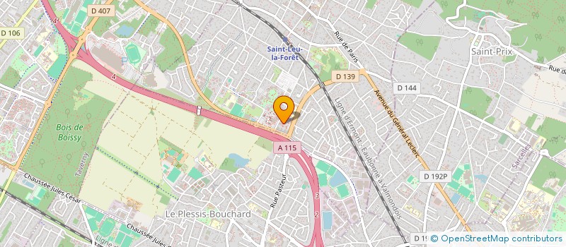 localisation de l'entreprise GK VISION 360  SAINT-LEU-LA-FORET