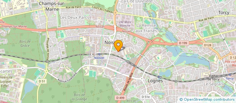 localisation de l'entreprise GK365  NOISIEL