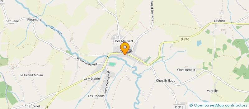 localisation de l'entreprise GKA  ALLOUE