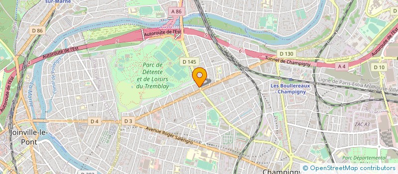 localisation de l'entreprise GKA CONCEPT ENGINEERING à CHAMPIGNY-SUR-MARNE