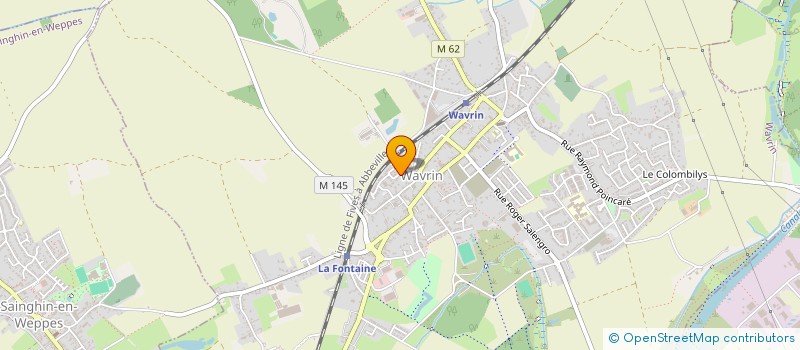 localisation de l'entreprise GKAP12  WAVRIN