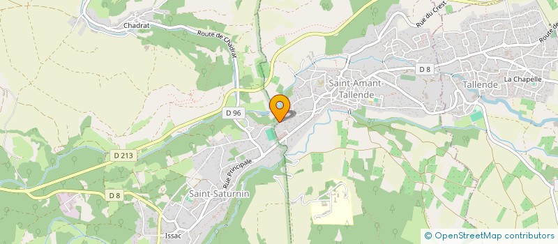 localisation de l'entreprise GKB  SAINT-AMANT-TALLENDE