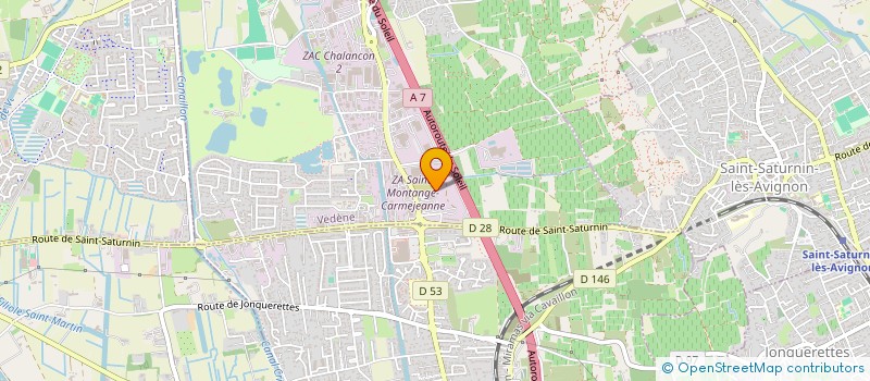 localisation de l'entreprise GKBC  VEDENE