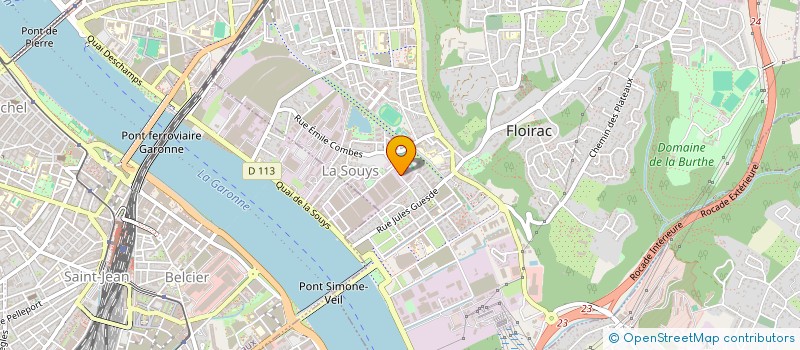 localisation de l'entreprise GKC  FLOIRAC