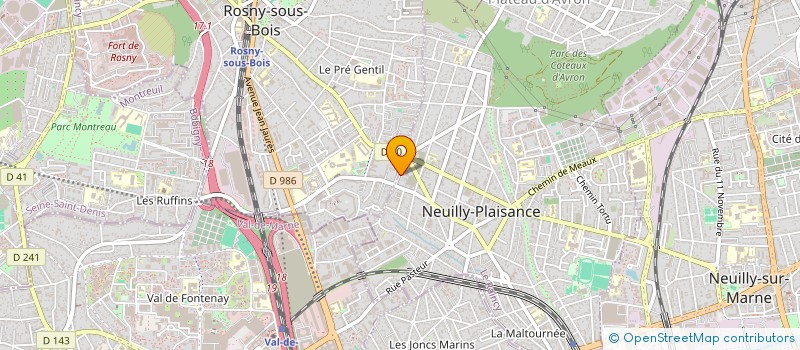 localisation de l'entreprise GKD à NEUILLY-PLAISANCE