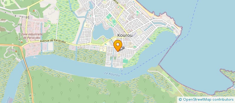 localisation de l'entreprise GKD GUYANE à KOUROU