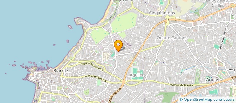 localisation de l'entreprise GKH à BIARRITZ