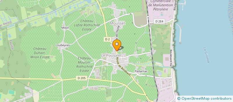 localisation de l'entreprise GKH CONSEIL  MERIGNAC