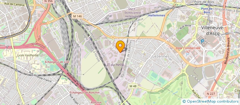 localisation de l'entreprise GKH FRANCE à LEZENNES