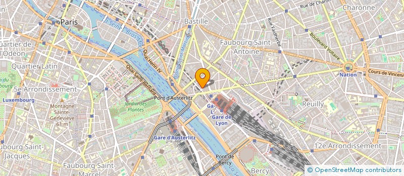 localisation de l'entreprise GKL CONSEIL à PARIS