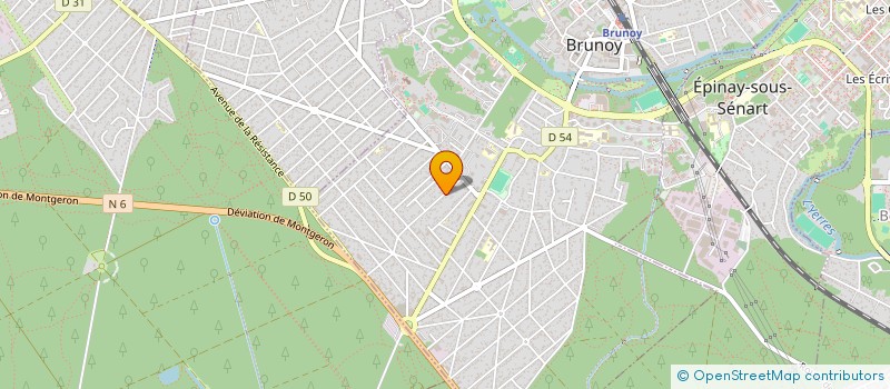 localisation de l'entreprise GKL CONSULTING  BRUNOY