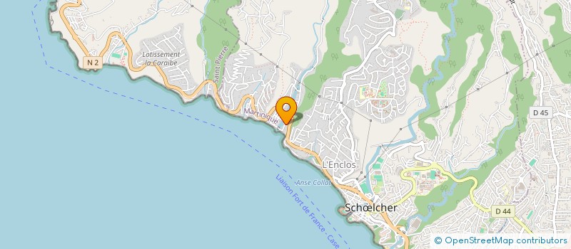 localisation de l'entreprise GKLM 972 à SCHŒLCHER