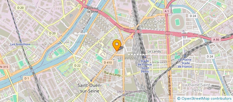 localisation de l'entreprise GKLM NETTOYAGE  SAINT-DENIS