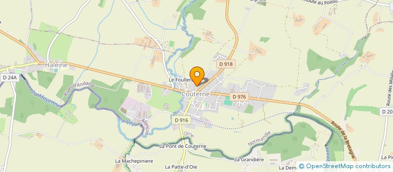 localisation de l'entreprise GKM à LA FERTE MACE