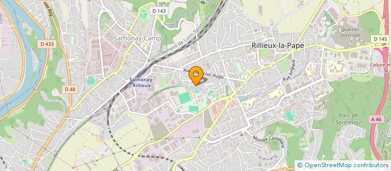 localisation de l'entreprise GKMZM  RILLIEUX-LA-PAPE