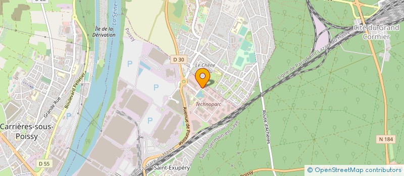 localisation de l'entreprise GKN FREIGHT SERVICES EURL  POISSY