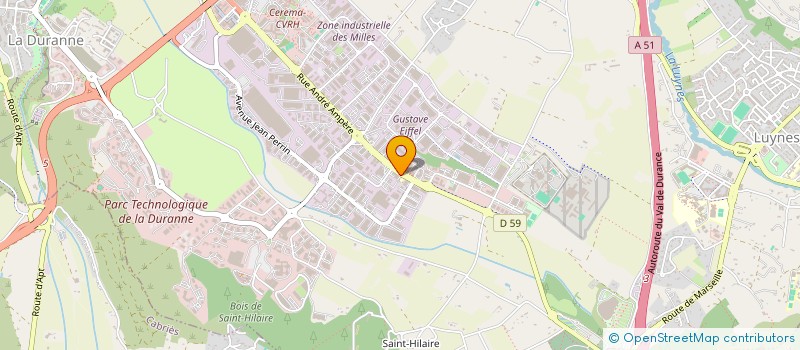 localisation de l'entreprise GKPARK à AIX-EN-PROVENCE