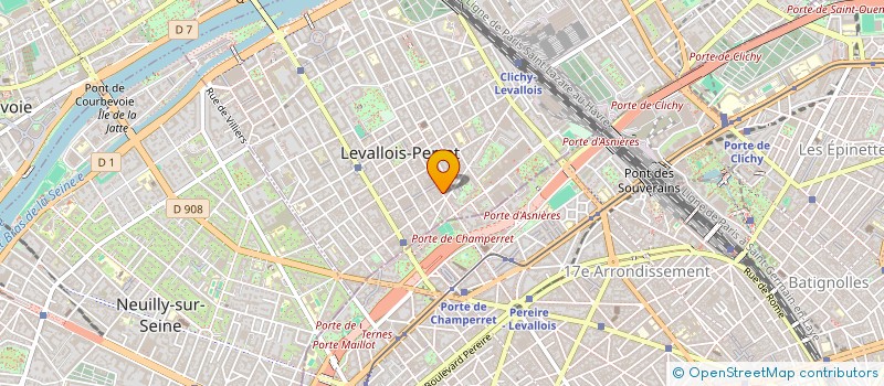 localisation de l'entreprise GKRSW  LEVALLOIS-PERRET