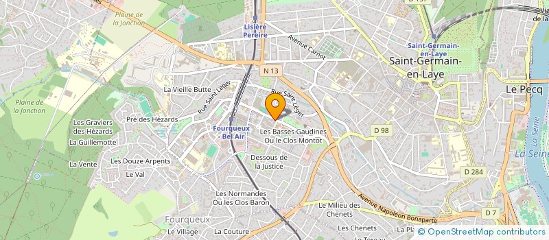 localisation de l'entreprise GKSP  SAINT-GERMAIN-EN-LAYE