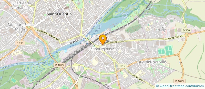 localisation de l'entreprise GKT CORP à SAINT-QUENTIN