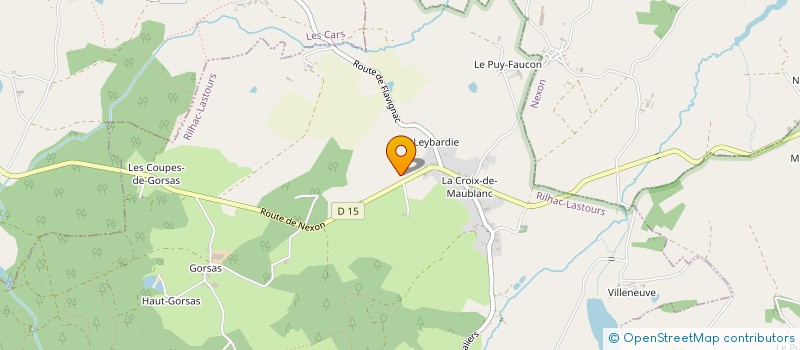 localisation de l'entreprise GKTH à BURGNAC