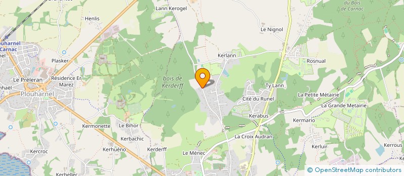 localisation de l'entreprise GL.ASSOCIES  CARNAC