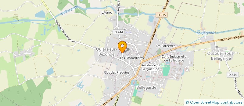 localisation de l'entreprise GL ASSOCIES à BELLEGARDE
