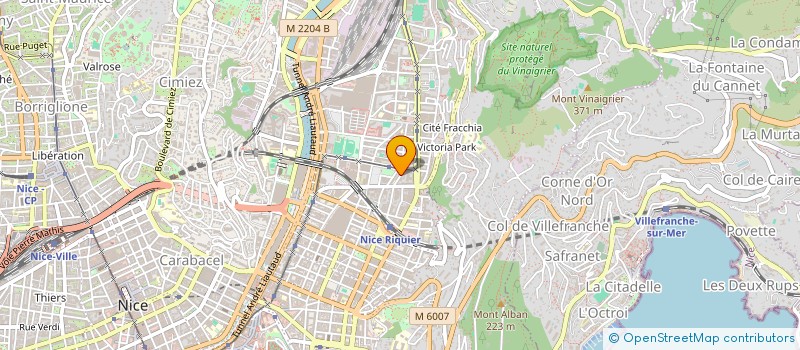localisation de l'entreprise GL AUTO à NICE