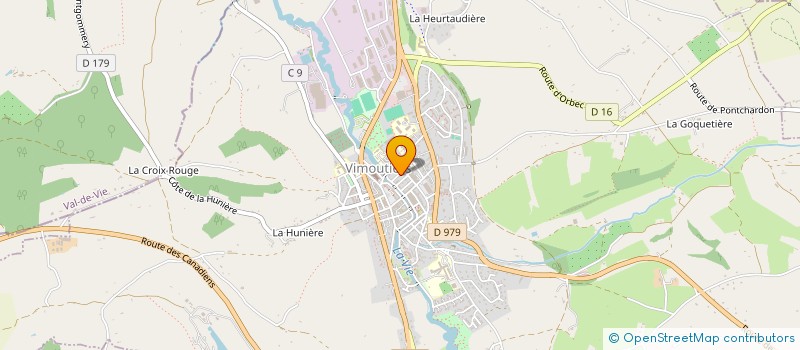 localisation de l'entreprise GL BASKET VIMOUTIERS à VIMOUTIERS